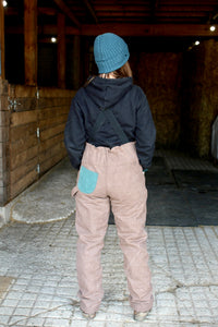 Turquoise Sand Insulated Bib Overall