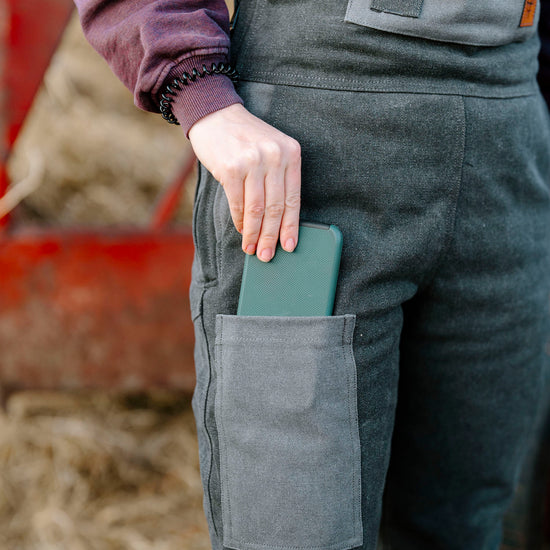 Insulated Overalls Phone Pocket 