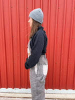 Load image into Gallery viewer, Gravel Grey Insulated Bib Overall

