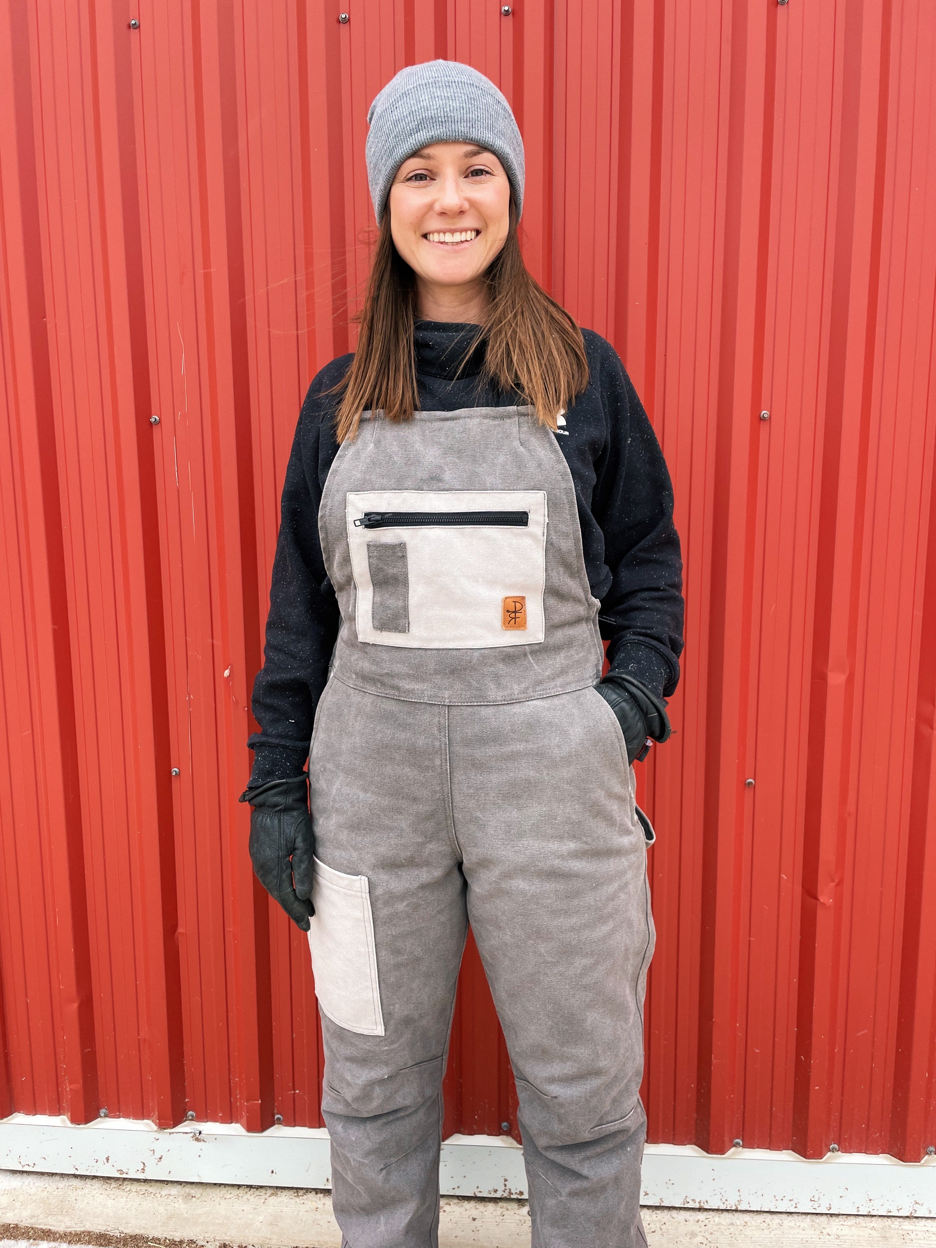 Gravel Grey Insulated Bib Overall